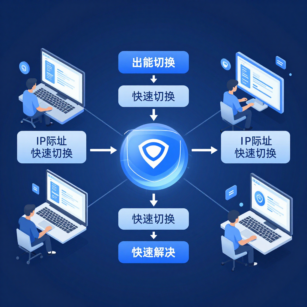 # 高频切换IP实战指南：游戏工作室多账号稳定操作，告别封号损失