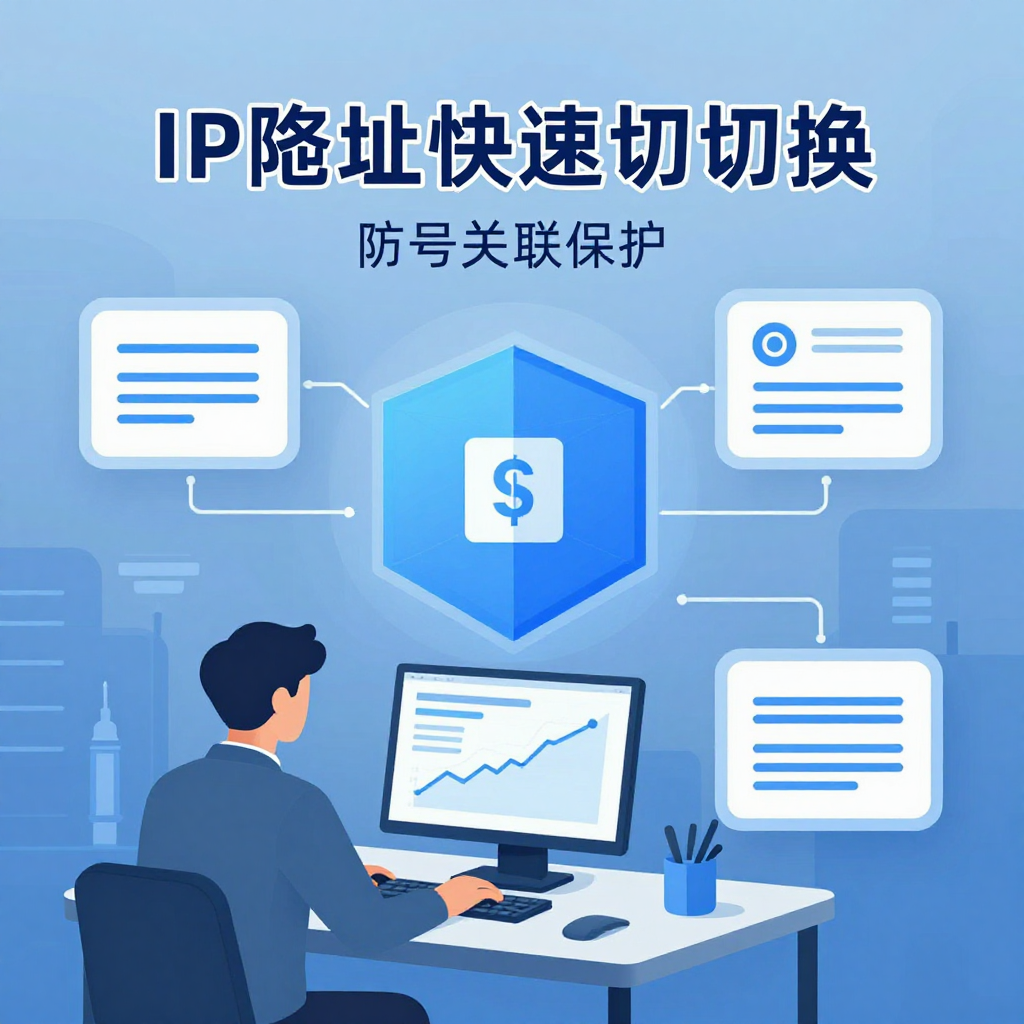 高频IP切换实战:工作室防封号,账号安全运营的终极解决方案 高频IP切换实战:工作室防封号,账号安全运营的终极解决方案