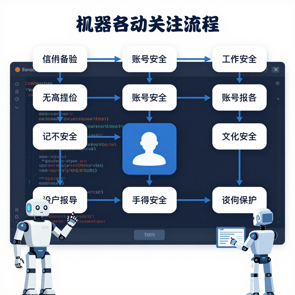 # 工作室必备:自动化关注脚本防关联技术,每月节省500小时人力 # 工作室必备:自动化关注脚本防关联技术,每月节省500小时人力