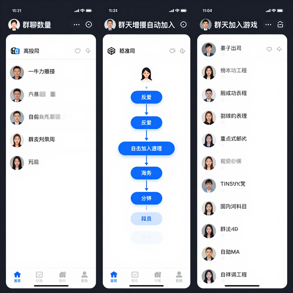 加群被封号？IP+自动化脚本让你日增300群无忧